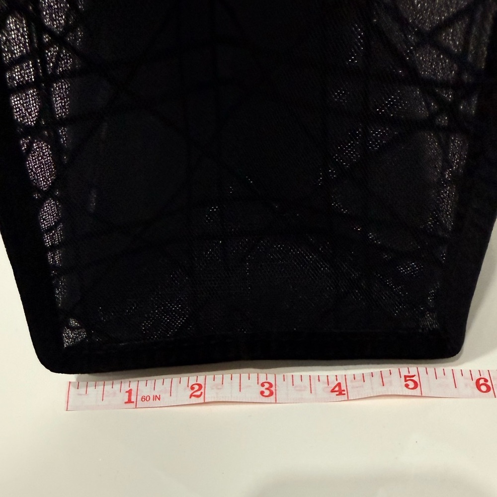 Dior Beauty Black Logo Mesh Tote - Picture 7 of 13